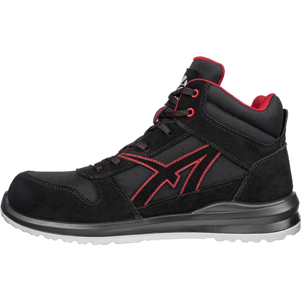 Produktabbildung Nr. 2: albatros Sicherheitsschuh CLIFTON MID S3 SRC, schwarz/rot, Größe 39