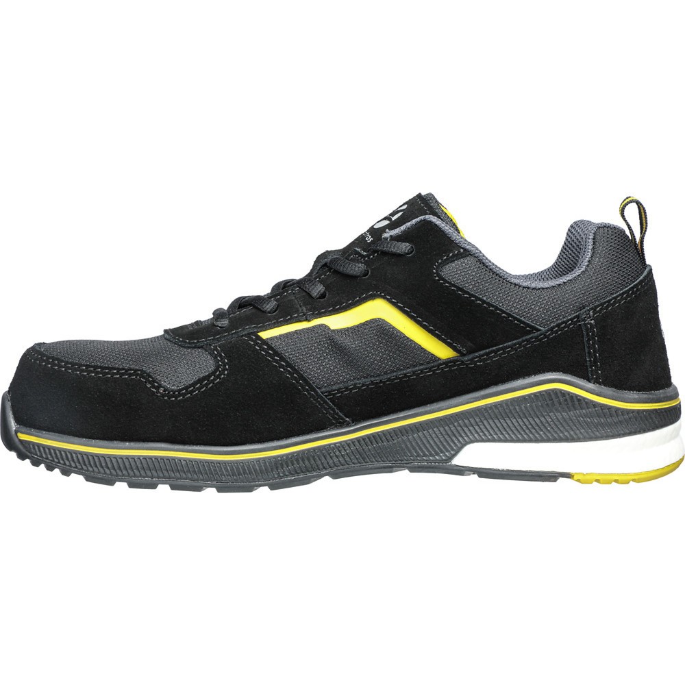 Produktabbildung Nr. 6: albatros Sicherheitsschuh COURT BLACK LOW, schwarz/gelb, Größe 41