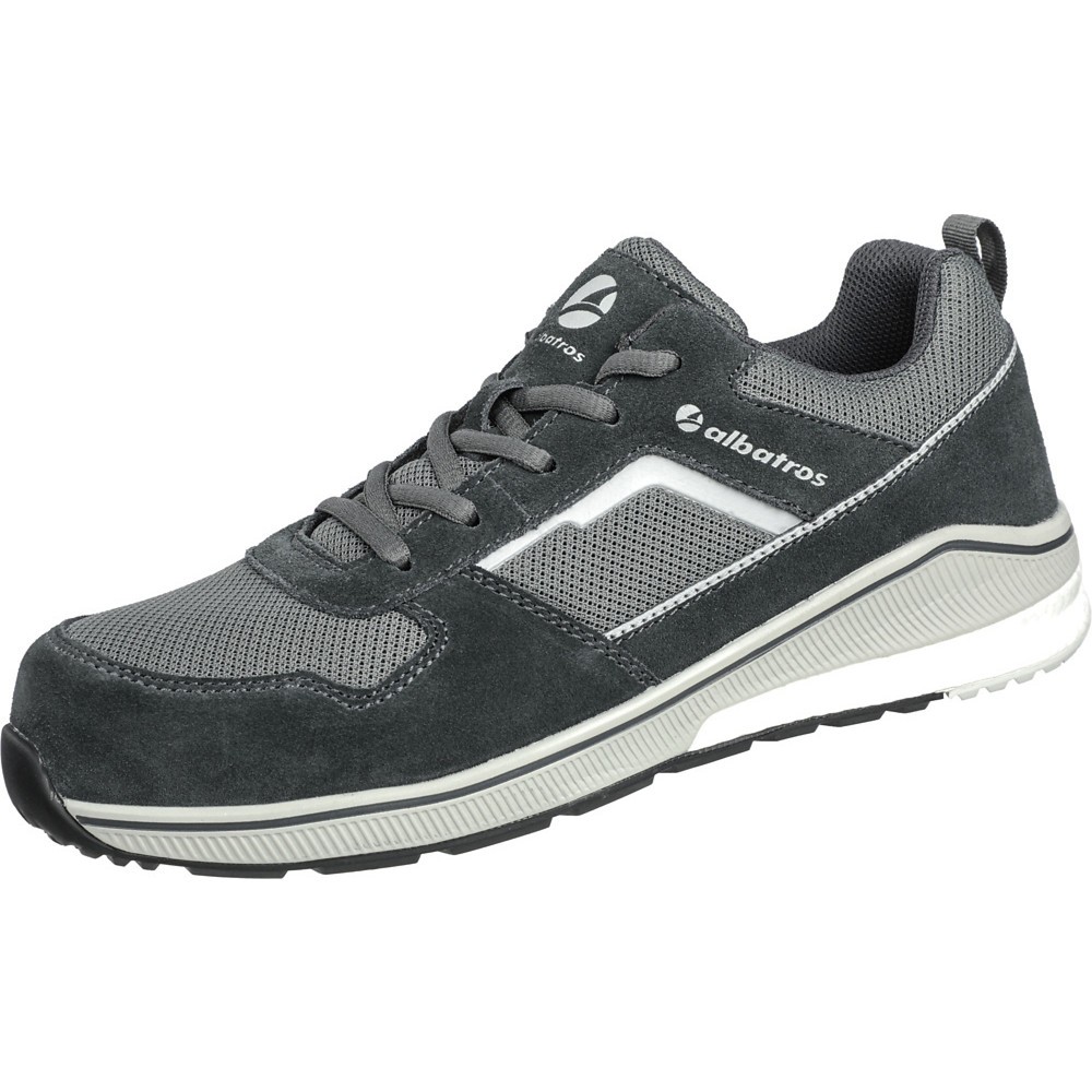 Produktabbildung: albatros Sicherheitsschuh COURT SAND LOW S1P ESD HRO SRC, grau, Größe 47