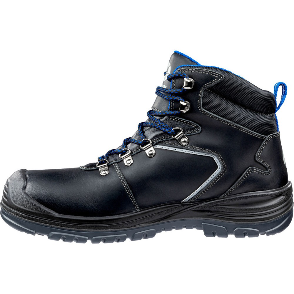 Produktabbildung Nr. 2: albatros Sicherheitsschuh UNIT BAU MID S3 SRC, schwarz-blau, Größe 40