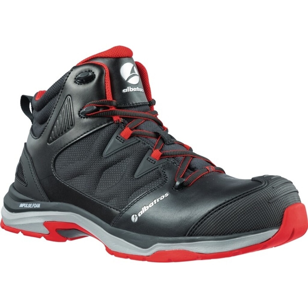 albatros Sicherheitsstiefel ULTRATRAIL BLACK MID