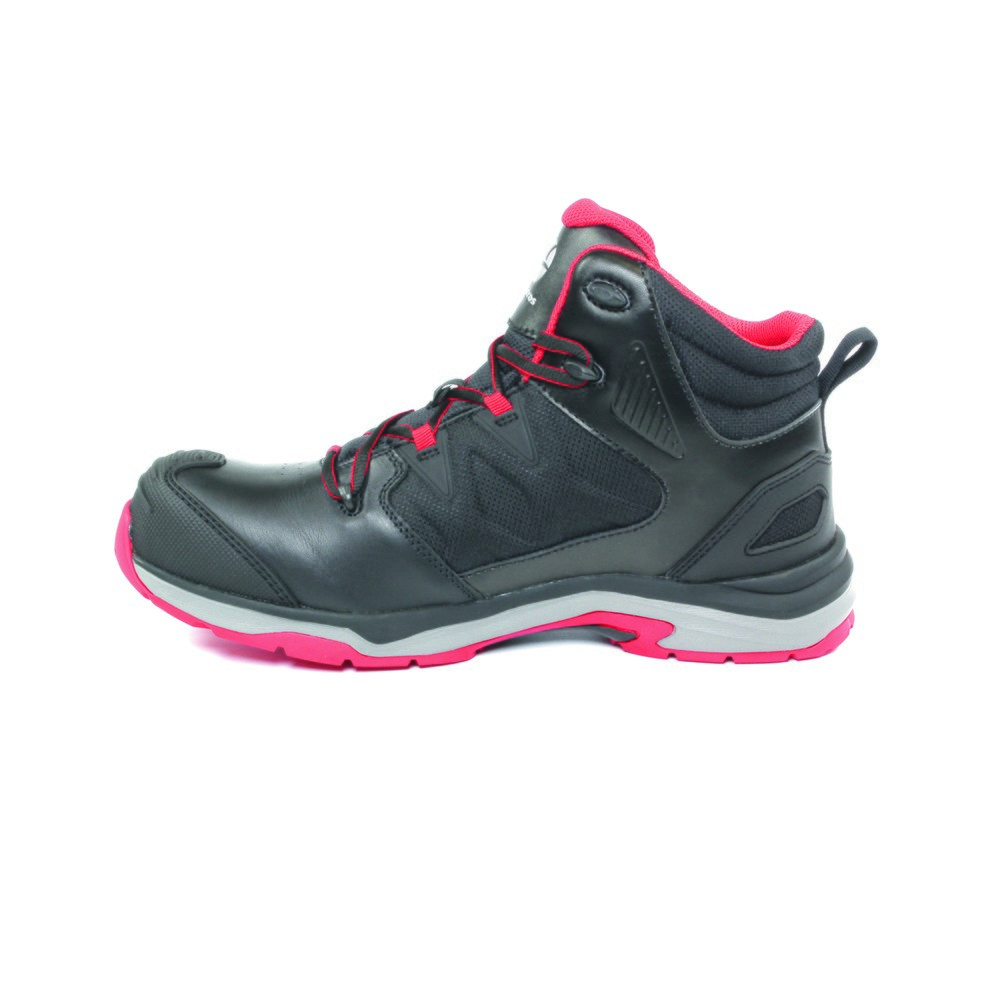 Produktabbildung Nr. 3: albatros Sicherheitsstiefel ULTRATRAIL BLACK MID S3 ESD HRO SRC Größe 47, schwarz/rot