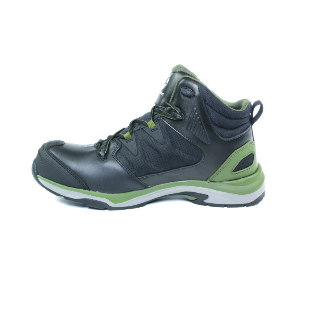 Produktabbildung Nr. 3: albatros Sicherheitsstiefel ULTRATRAIL OLIVE CTX MID S3 ESD WR HRO SRC Größe 47, schwarz/oliv