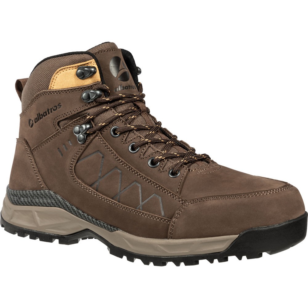 Produktabbildung Nr. 4: albatros Trekkingschuh HÖFEN CTX MID, braun/gelb, Größe 44