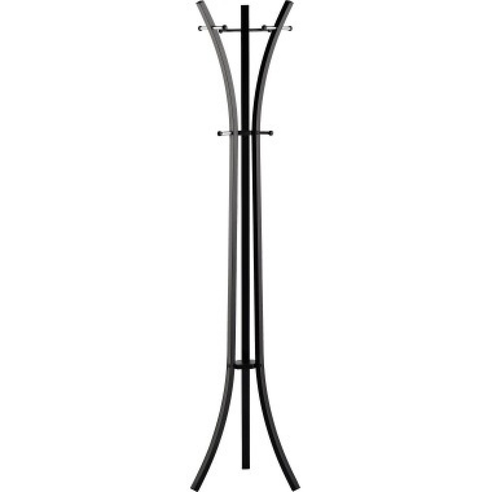 Produktabbildung: Alco Standgarderobe 2873-11 9 Kleiderhaken Metall matt sw