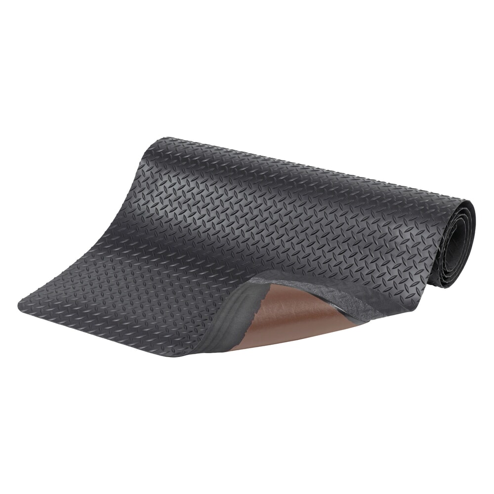 Número de imagen del producto 4: Alfombrilla antifatiga para industria y artesanía, metro lineal x 600 mm, negro