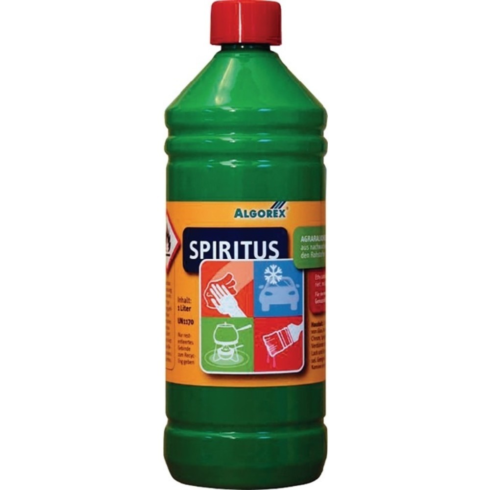 Produktabbildung: ALGOREX Brennspiritus, 1 l, Flasche