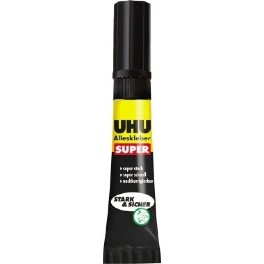 UHU Alleskleber SUPER Strong & Safe 46960 7g Produktabbildung Nr. 1: UHU Alleskleber SUPER Strong & Safe 46960 7g