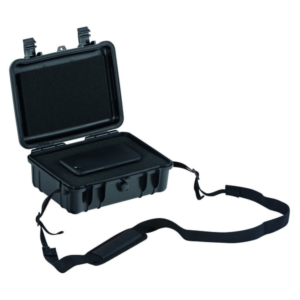 Allit Transportkoffer DinoPlus Outdoor F9, inkl. Schultergurt, Nutzmaße HxBxT 190 x 130 x 71 mm, schwarz Produktabbildung Nr. 5: Allit Transportkoffer DinoPlus Outdoor F9, inkl. Schultergurt, Nutzmaße HxBxT 190 x 130 x 71 mm, schwarz