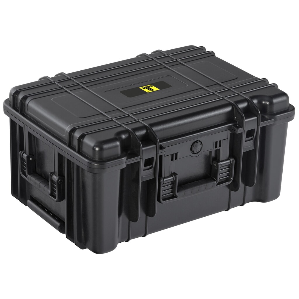 Allit Transportkoffer DinoPlus Outdoor FR24W, Nutzmaße HxBxT 500 x 345 x 245 mm, schwarz Produktabbildung: Allit Transportkoffer DinoPlus Outdoor FR24W, Nutzmaße HxBxT 500 x 345 x 245 mm, schwarz