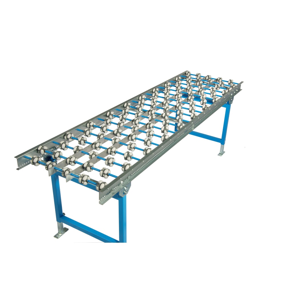BLUME Allseiten-Röllchenbahn, LxB 1.000 x 400 mm, Teilung 100 mm Produktabbildung Nr. 3: BLUME Allseiten-Röllchenbahn, LxB 1.000 x 400 mm, Teilung 100 mm