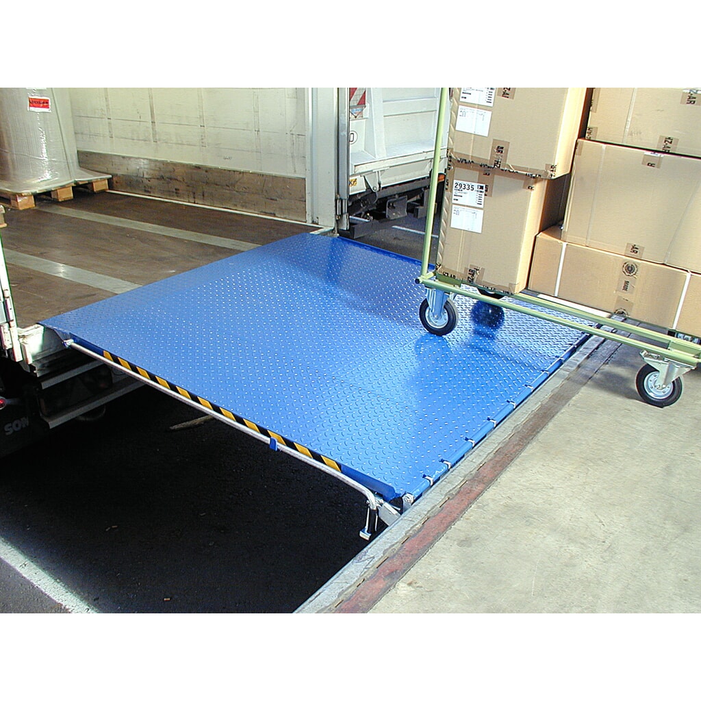 Altec Verladebrücke FBSV, verschiebbar und federmechanisch, Stahl lackiert, BxL 2.000 x 1.500 mm Produktabbildung Nr. 2: Altec Verladebrücke FBSV, verschiebbar und federmechanisch, Stahl lackiert, BxL 2.000 x 1.500 mm