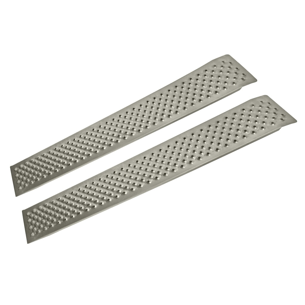 Produktabbildung: Verladeschienen, mit Ladeflächen-Auflage, Tragkraft/Paar 360 kg, LxB 1.500 x 210 mm