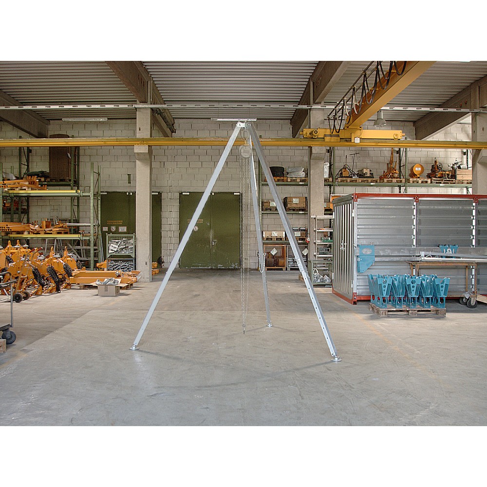 Produktabbildung: Alu-Dreibock D-500, Stützenlänge min./max. 1.500/2.500 mm, TK 500 kg