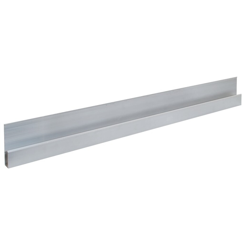 Produktabbildung: Alu h-Kartätsche L.1200mm m.Verstärkungswulst Alu.