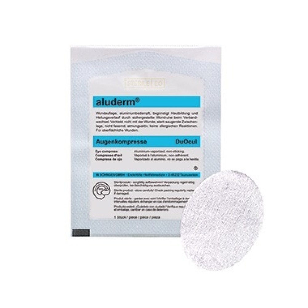 Produktabbildung: aluderm Augenkompresse 1003340
