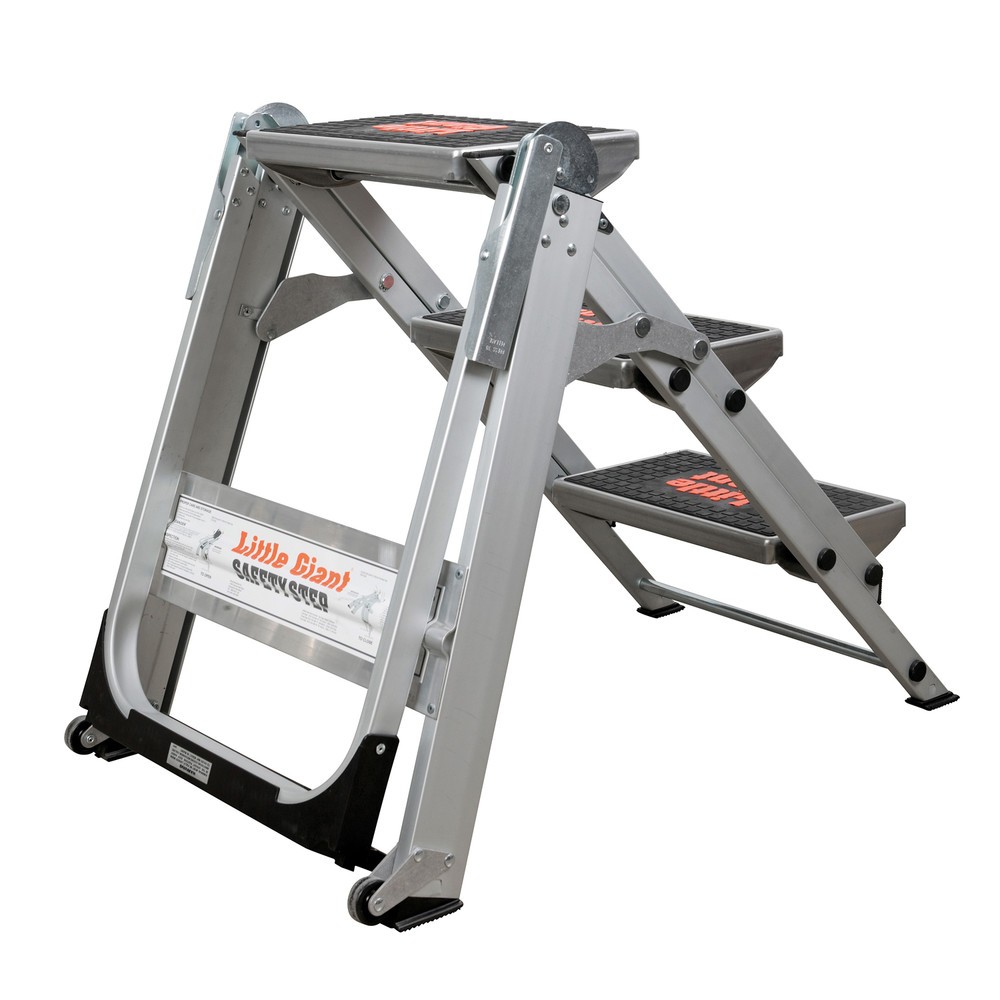 Produktabbildung Nr. 5: Aluminium Leiter Brenta, 1-seitig, 3 Stufen