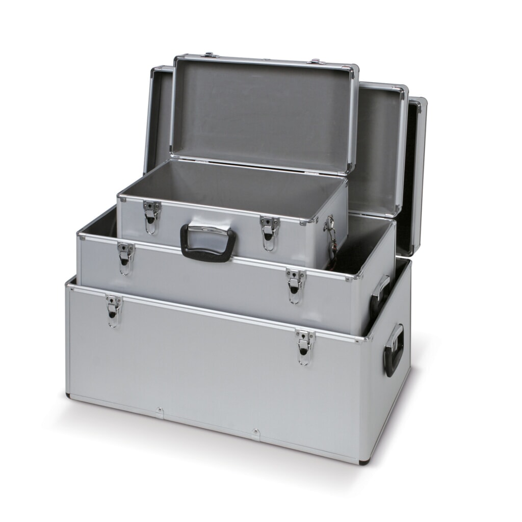 Aluminiumboxen-Set Produktabbildung: Aluminiumboxen-Set