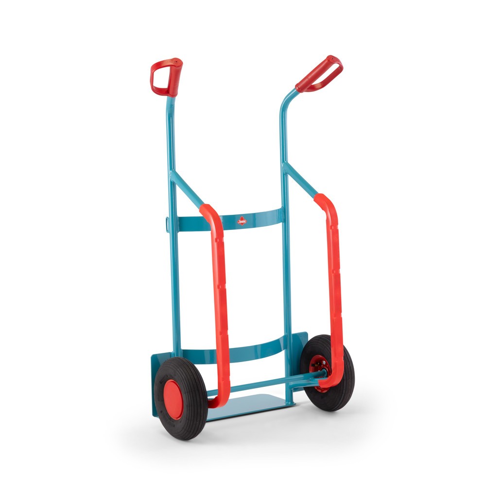 N° de l'image du produit 4 : Ameise® Diable porte-fûts pour 1x fût de 200 litres, capacité de charge 250 kg, bande de serrage de sécurité