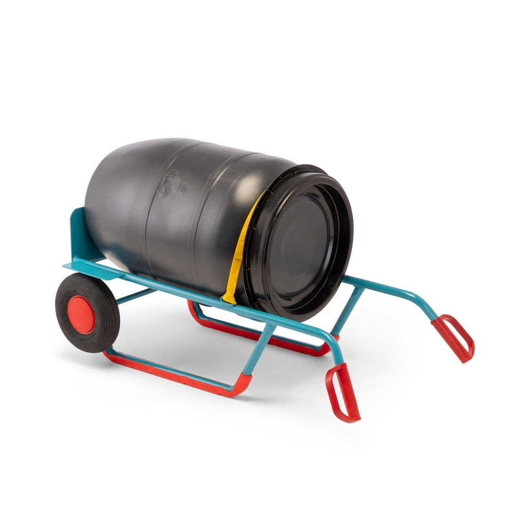 N° de l'image du produit 10 : Ameise® Diable porte-fûts pour 1x fût de 200 litres, capacité de charge 250 kg, bande de serrage de sécurité