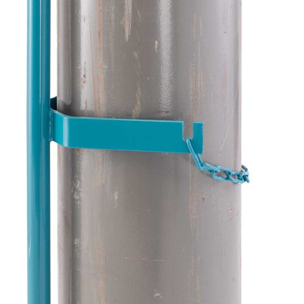 N° de l'image du produit 7 : Ameise® Diable pour bouteilles en acier, pour 1 bouteille de 20-50 litres, bandage plein
