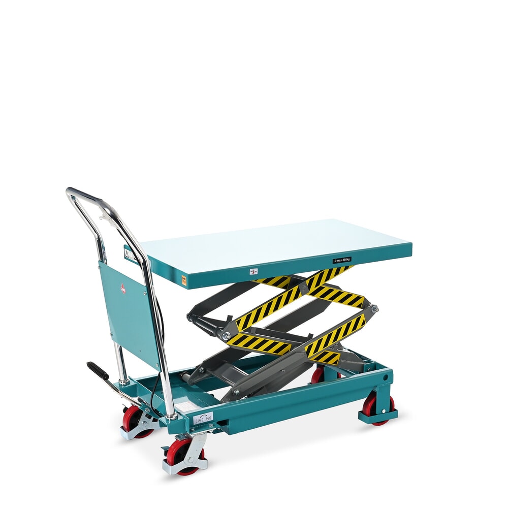 Product image no. 4: Ameise® double-scissor lift table on wheels, capacity 350 kg, dimensions 910 x 500 mm