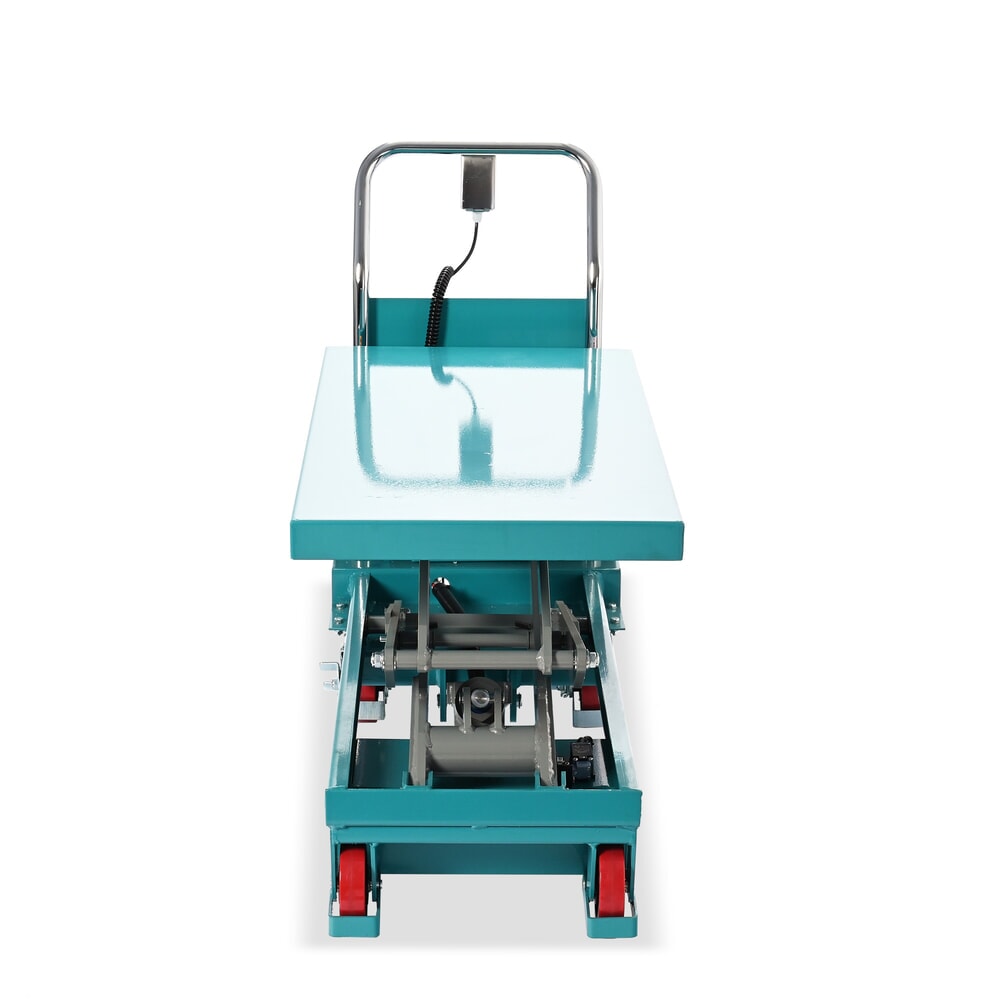 Termékkép száma 4: Ameise® elektromos dupla ollós emelőasztalos kocsi, teherbírás 350 kg, plató méret 910 x 500 mm