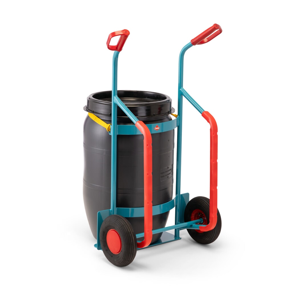Produktabbildung Nr. 6: Ameise® Fasskarre, für 1x 200-Liter-Fass, Tragkraft 250 kg, Sicherungsspannband
