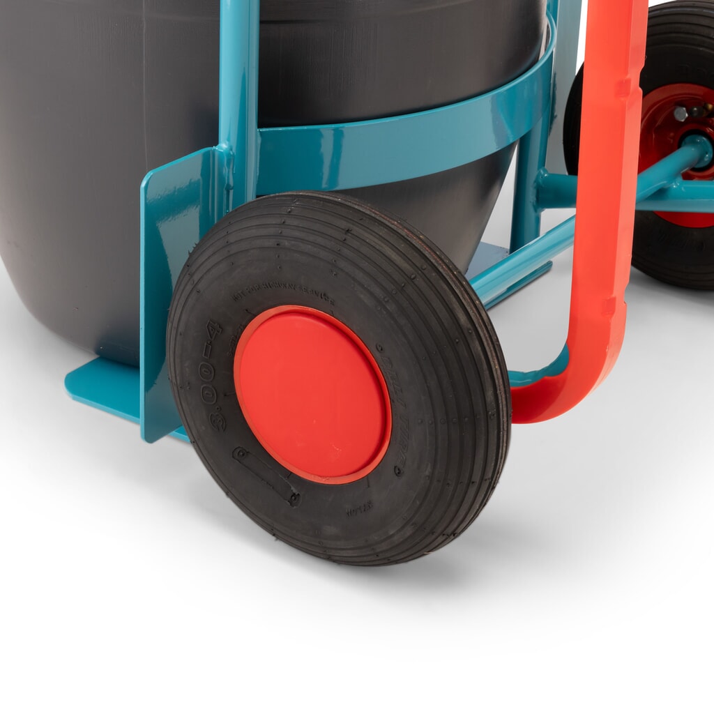 Ameise® Fasskarre, für 1x 200-Liter-Fass, Tragkraft 250 kg, Sicherungsspannband Produktabbildung Nr. 9: Ameise® Fasskarre, für 1x 200-Liter-Fass, Tragkraft 250 kg, Sicherungsspannband