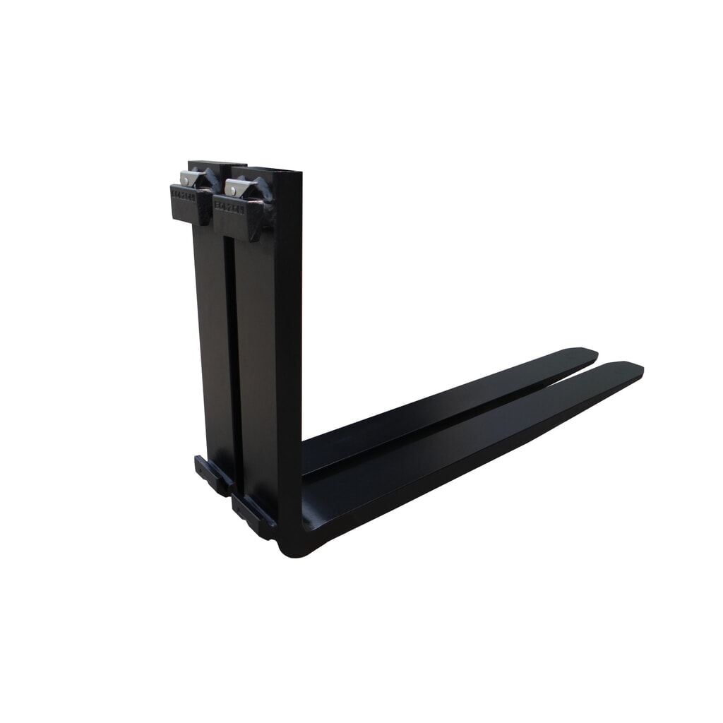 Ameise® Gabelzinken ISO 2A, Länge 800 mm, Gabelzinkenquerschnitt BxH 80 x 40 mm Produktabbildung: Ameise® Gabelzinken ISO 2A, Länge 800 mm, Gabelzinkenquerschnitt BxH 80 x 40 mm
