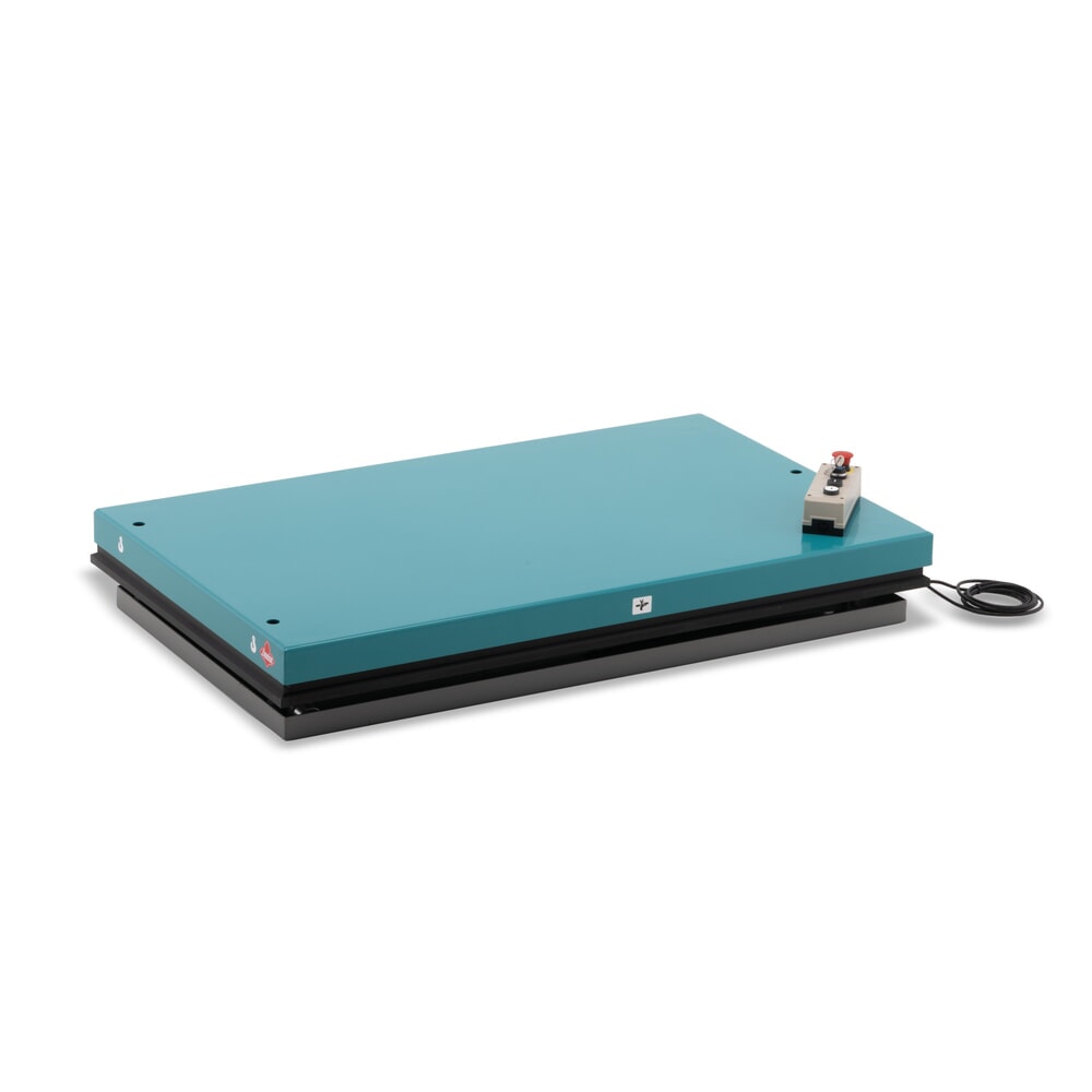 Termékkép száma 7: Ameise® ollós emelőasztal, egyszeres olló, teherbírás 500 kg, plató méret 1.300 x 800 mm
