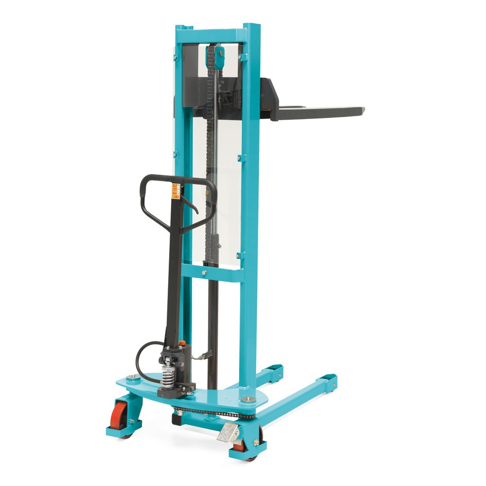 Termékkép száma 4: Ameise® PSM 1.0 hidraulikus targonca gyorsemeléssel, egytagú emelőoszloppal, emelési magasság 1600 mm, teherbírás 1000 kg