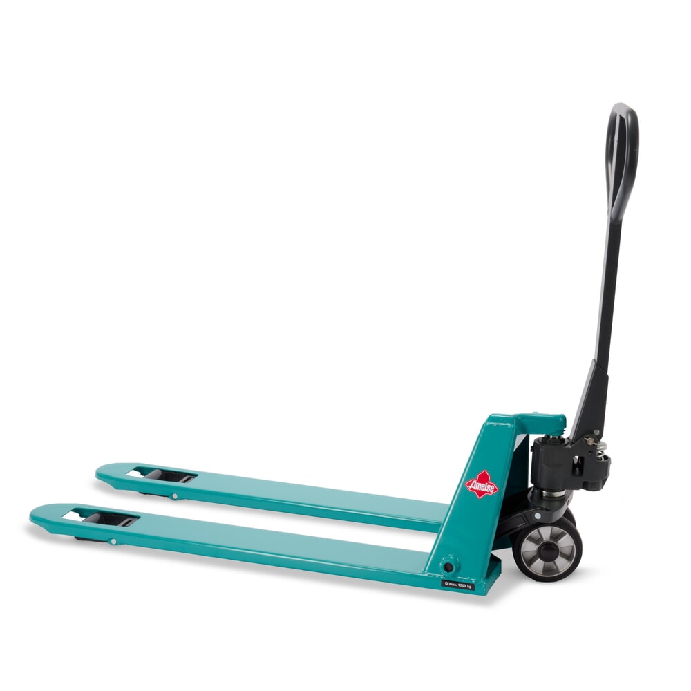 Termékkép száma 3: Ameise® PTM 1.5 Low, laposvillás kézi emelőkocsi, teherbírás 1500 kg, villahossz 1150 mm, tömörgumi/poliuretán kerekek
