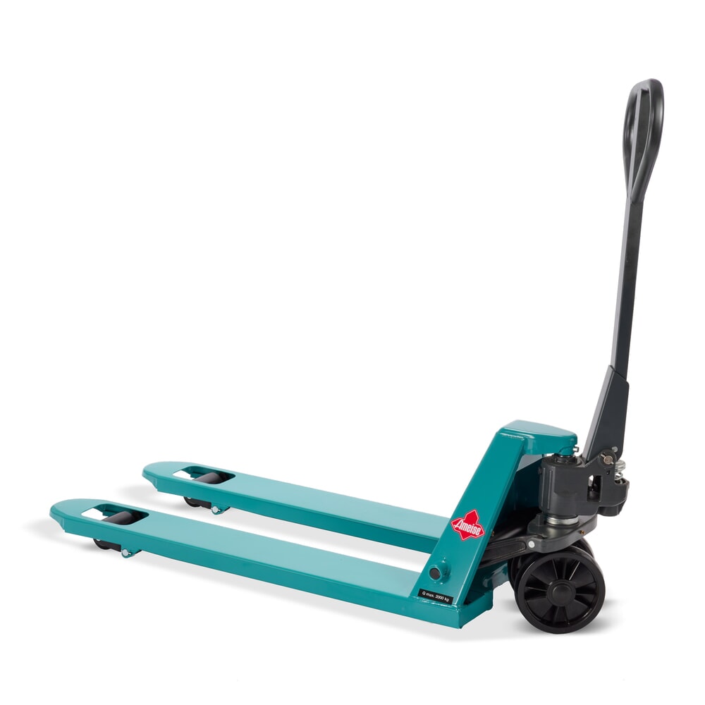 Termékkép száma 1: Ameise® PTM 2.0 kézi emelőkocsi, 2000 kg teherbírás, 1150 mm villahossz, poliuretán kerekek