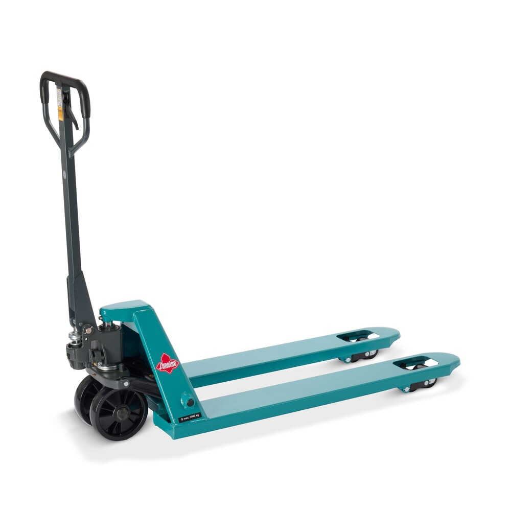 Product image: Ameise® PTM 3.0 hand pallet truck, load capacity 3,000 kg, fork length 1,150 mm, polyurethane, tandem rollers