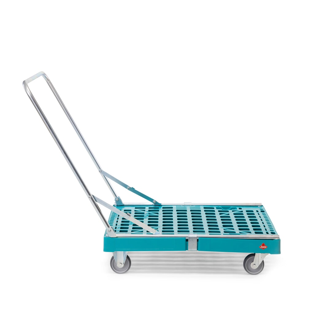 Produktabbildung Nr. 2: Ameise® Rollplatte mit Schiebebügel, TK 300 kg, 2 Bock- und 2 Lenkrollen