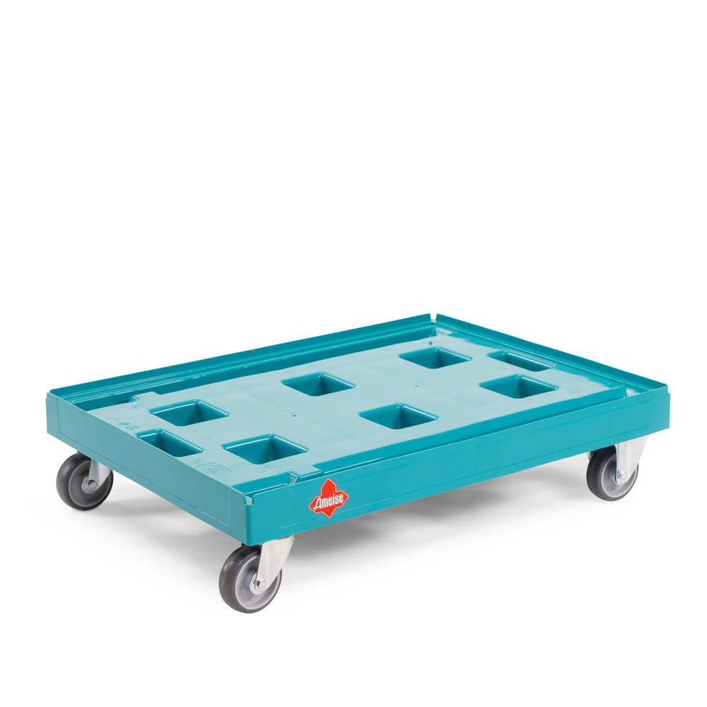 N° de l'image du produit 1 : Ameise® Rouleur de transport Dollar A-TR1, pour bacs empilables Euro lxP 600 x 800 mm, capacité de charge 300 kg