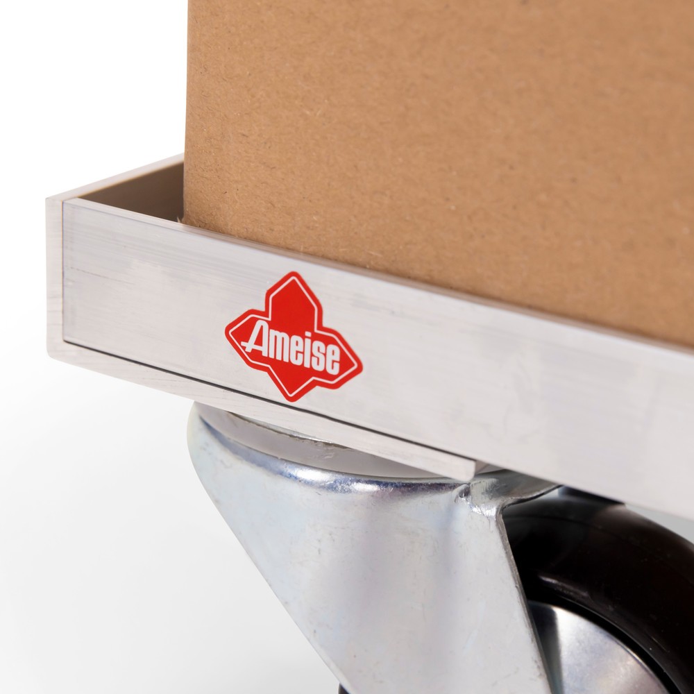 N° de l'image du produit 3 : Ameise® Rouleur de transport en aluminium Dolly, jeu de 2, capacité de charge 150 kg