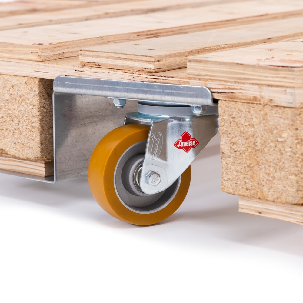 N° de l'image du produit 2 : Ameise® Rouleur de palettes Europe A-ER1, lot de 2, capacité de charge 1 000 kg