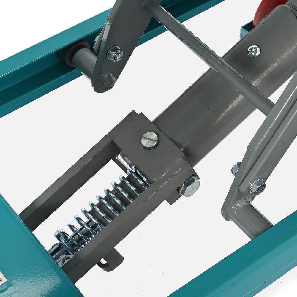 Product image no. 6: Scissor lift table on wheels, fixed handlebar, capacity 500 kg, dimensions 850 x 500 mm, Ameise®