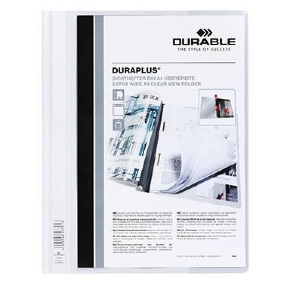 Produktabbildung: DURABLE Angebotshefter DURAPLUS 257902 DIN A4 PP weiß