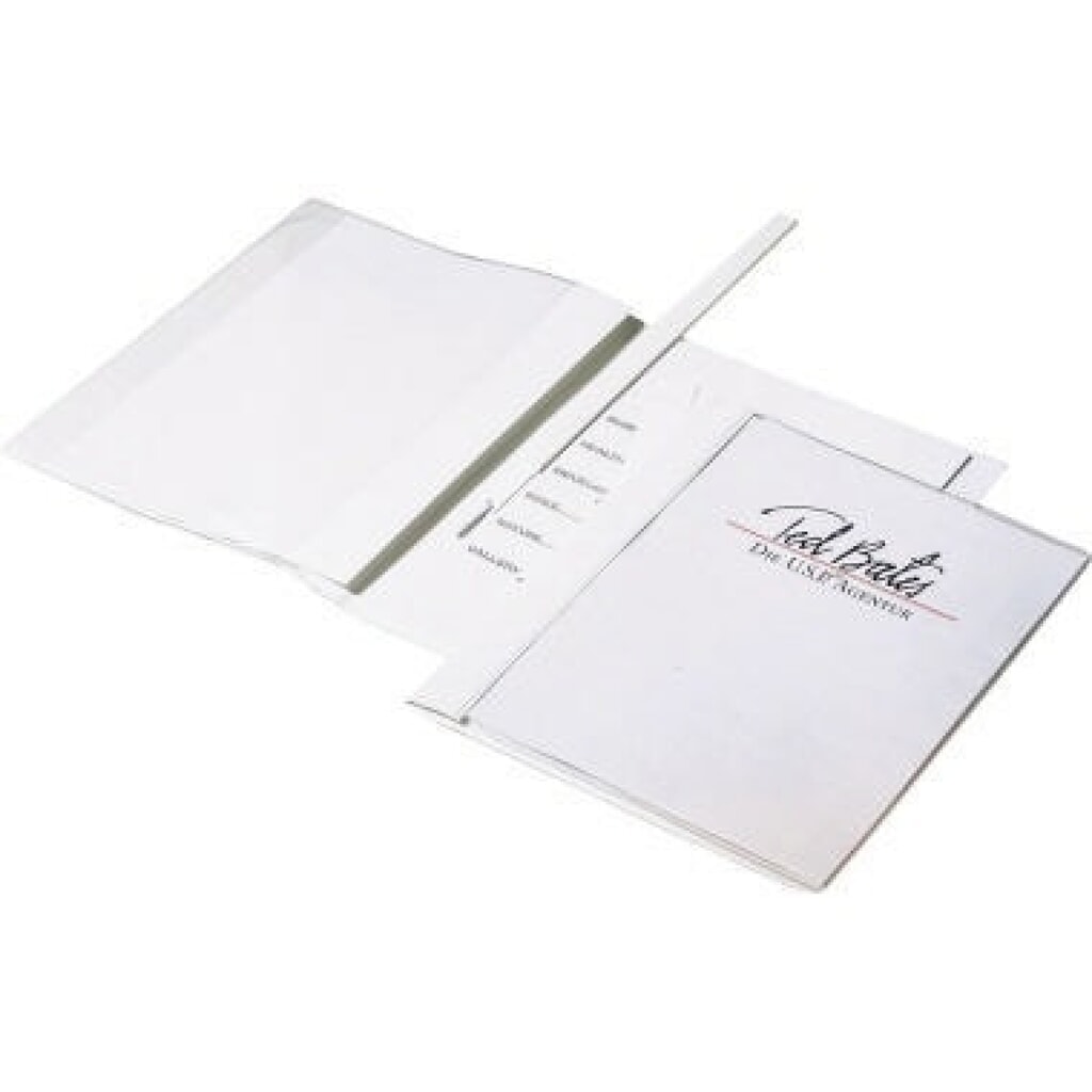 Produktabbildung: DURABLE Angebotshefter DURAPLUS de Luxe 258902 DIN A4 PP weiß