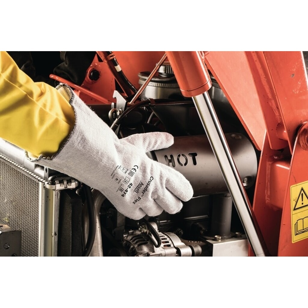 Ansell Hitzehandschuhe ActivArmr® 42-474, Größe 10 grau Produktabbildung: Ansell Hitzehandschuhe ActivArmr® 42-474, Größe 10 grau