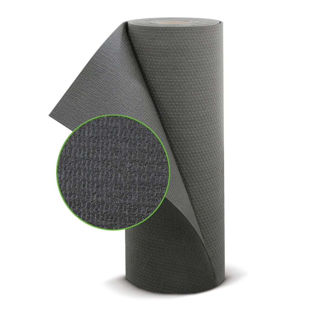 Anti-Rutschmatte Black Cat, genoppt, Breite 400 mm Produktabbildung: Anti-Rutschmatte Black Cat, genoppt, Breite 400 mm