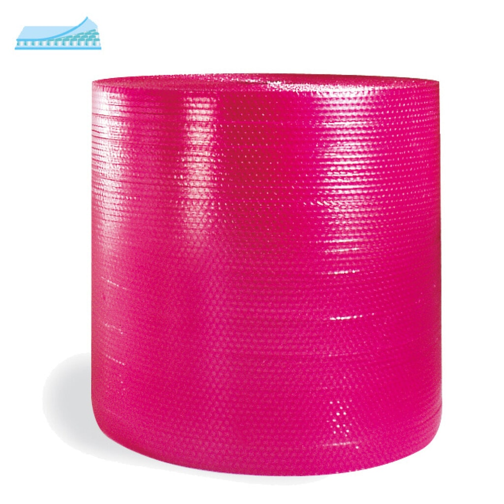 Antistatische Luftpolsterfolie, 600 mm x 50 lfm., Stärke: 100 µ, 3-lagig Produktabbildung: Antistatische Luftpolsterfolie, 600 mm x 50 lfm., Stärke: 100 µ, 3-lagig