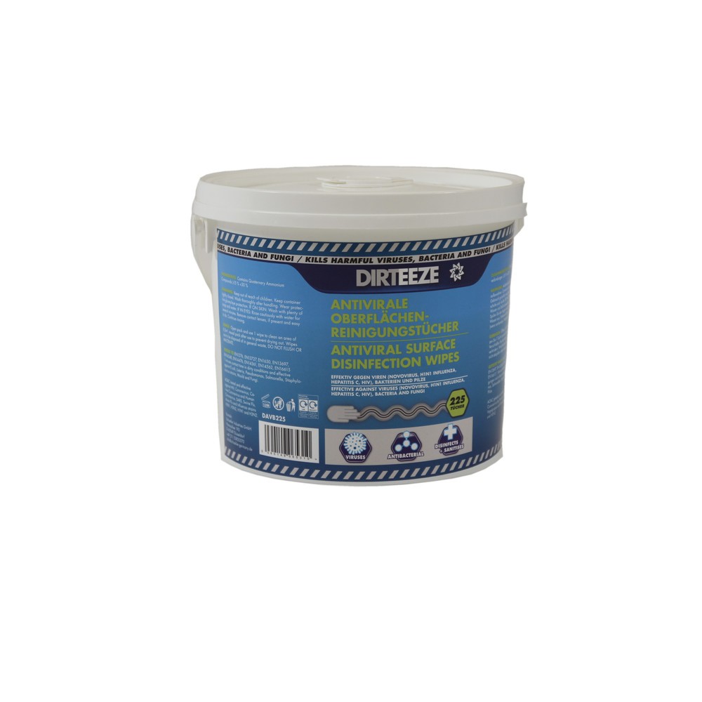 Produktabbildung: Antivirale Tücher, Eimer à 225 Tücher