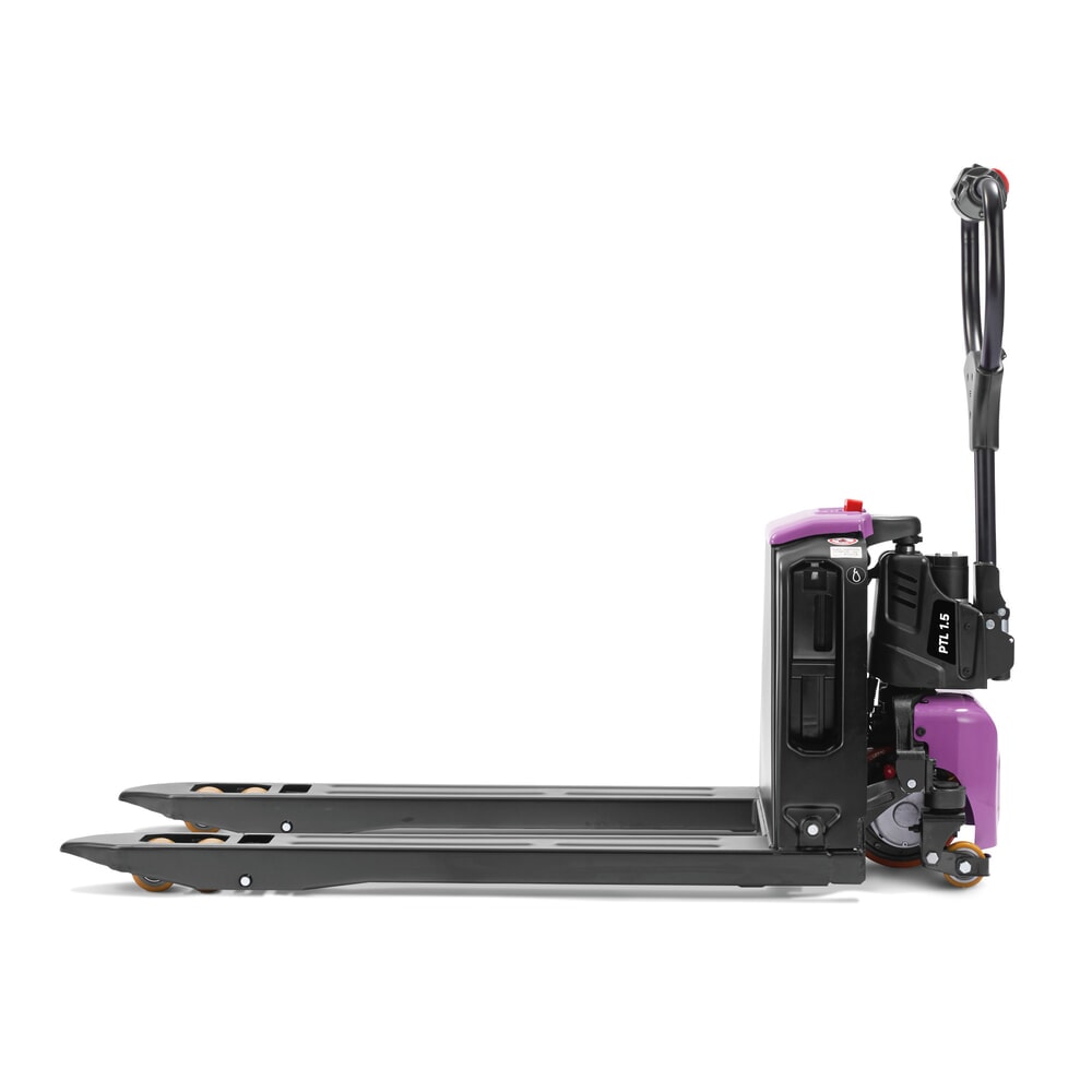 Productafbeelding nr. 6: AntOn by Jungheinrich elektrische palletwagen PTL 1.5 met steunwielen, extra breed voor speciale pallets, draagvermogen 1.500 kg, vorklengte 1.150 mm