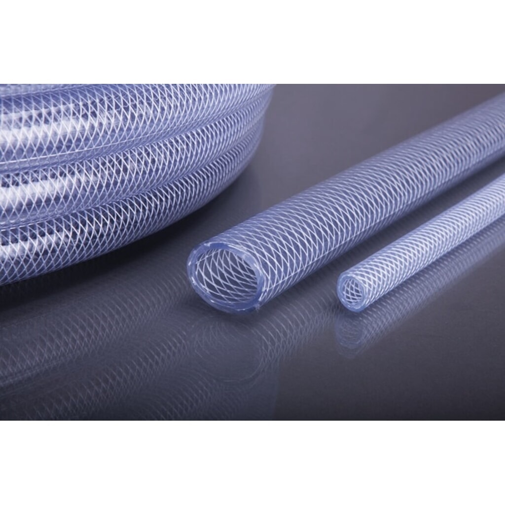 APD PVC-Druckluftschlauch APDatec 81, Länge 50 m transparent, Innen-Ø 6 mm Außen-Ø 12 mm, Rolle Produktabbildung: APD PVC-Druckluftschlauch APDatec 81, Länge 50 m transparent, Innen-Ø 6 mm Außen-Ø 12 mm, Rolle