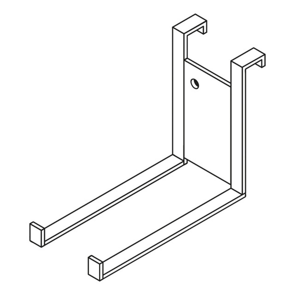 Productafbeelding nr. 2: Apparaathouder voor inhangbare gereedschappen met steel, verzinkt