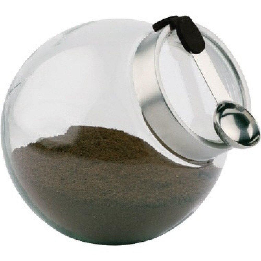 Produktabbildung: APS Vorratsdose 636 Durchmesser 20cm 3l Glas +Löffel